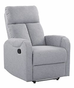 Fotelja za opuštanje Seabert (siva) (s LED rasvjetom)