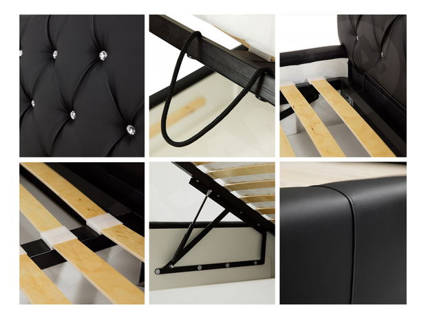 Bračni krevet 180 cm Externa (bijela)