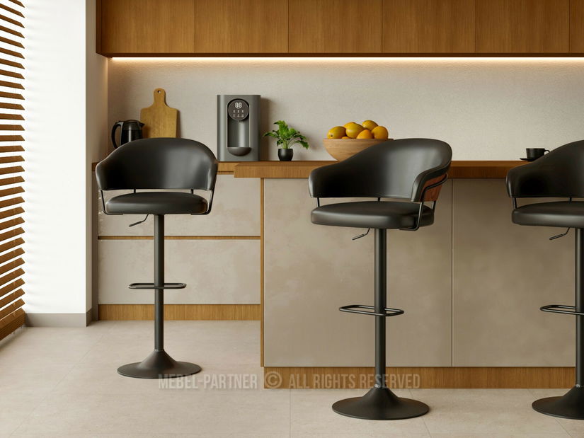 Barska stolica CH69 (grafit + crna)