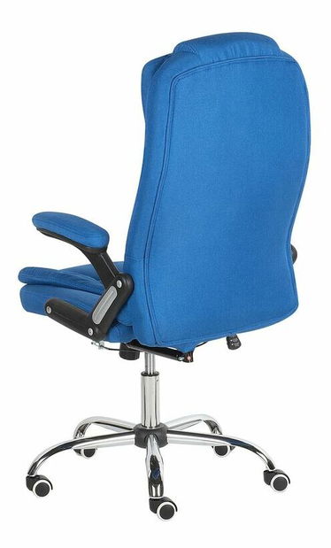 Kancelárske kreslo Rexine (modrá) 
