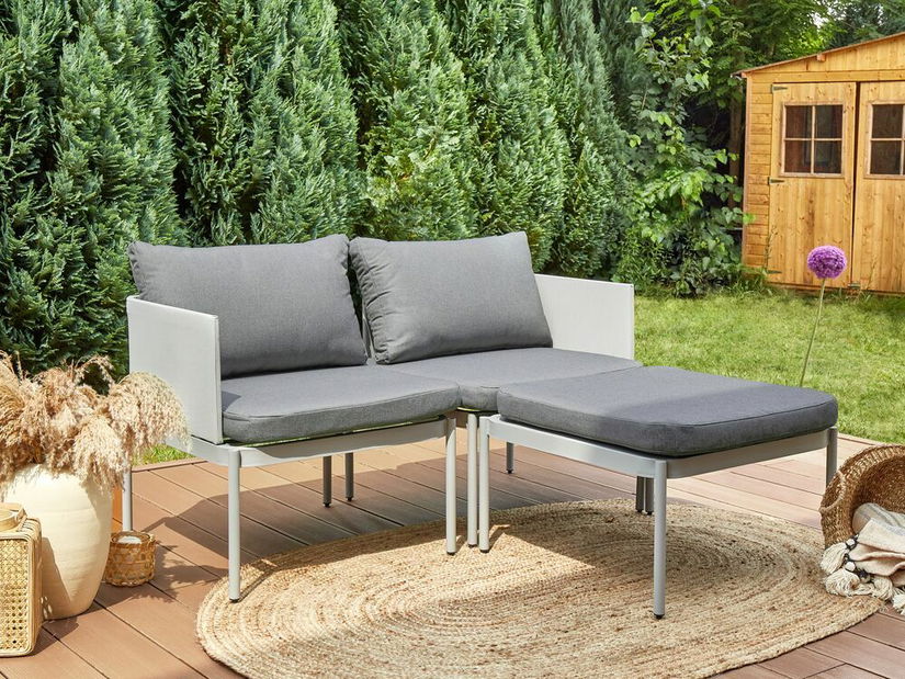 Set mobilier de grădină Tariq (gri) 