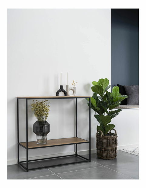 Konzolový stolík Vistalia 8 (prírodná)