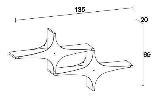 Raft Salvia 2 (Alb) 