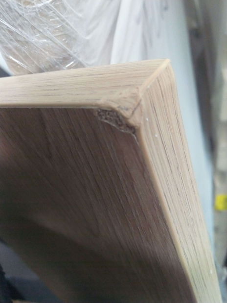 Nappali bútor Selwyn II (wotan + fényes fehér) (fehér LED világítás) *bazár