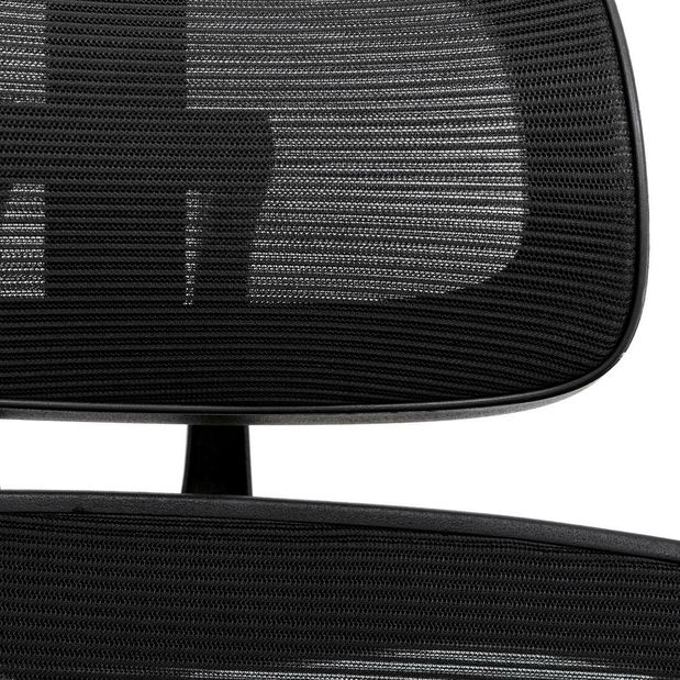 Fotoliu birou Polizones (negru)