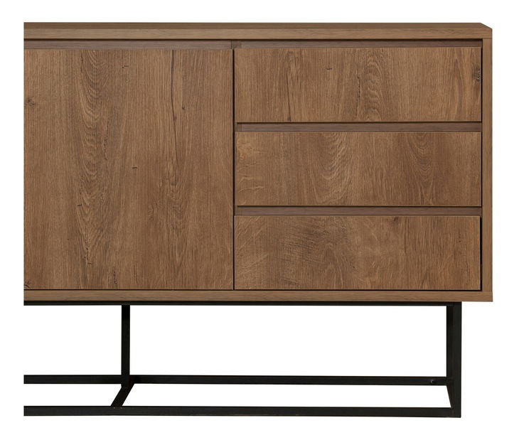 Set za dnevni boravak Laxi 1 (orah + crna)