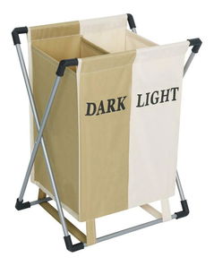 Košara za rublje LAUNDER (bež + smeđa)