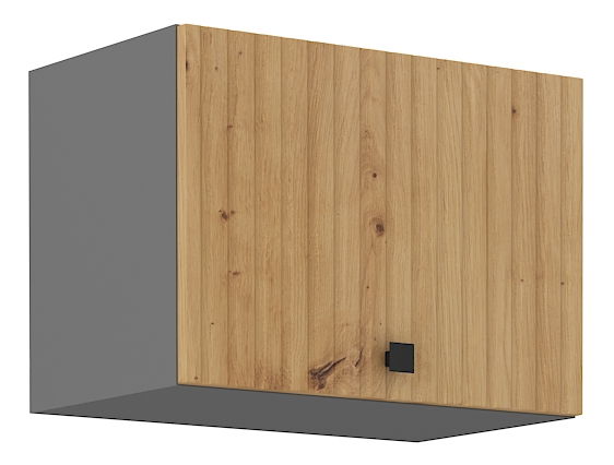 Dulap superior de bucătărie Avantoe 50 GU-36 1F (Stejar artisan + Antracit)
