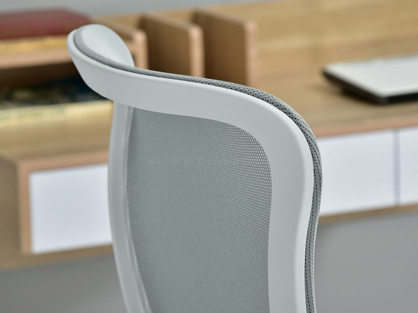 Stolica Werich (siva + bijela)