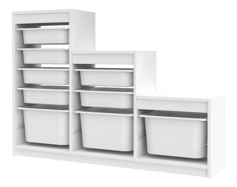 Organizator za igračke Dremonka 9 (bijela)