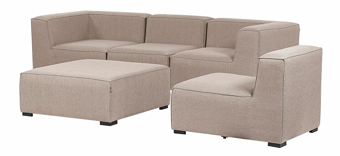 Kutna vrtna sofa Ailin (bež)