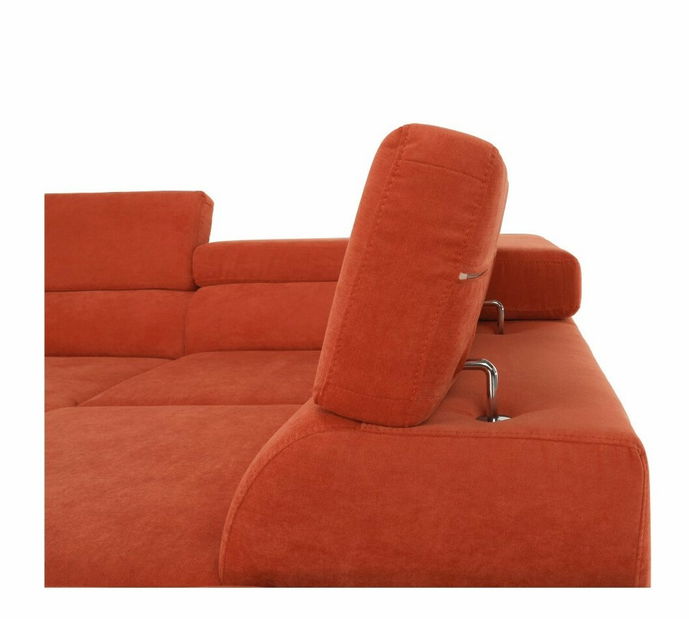 Rohová sedačka Lyng (oranžová) (P)