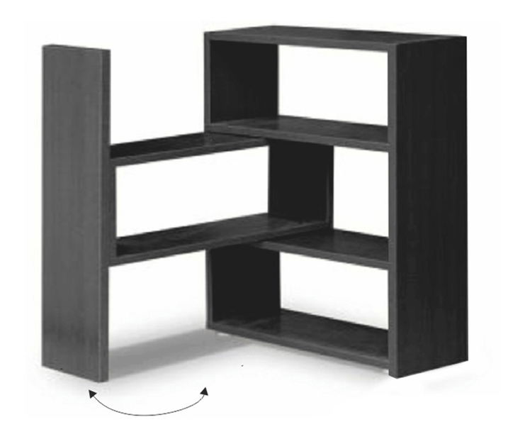 Polcos szekrény Klonale III 85 (Wenge)