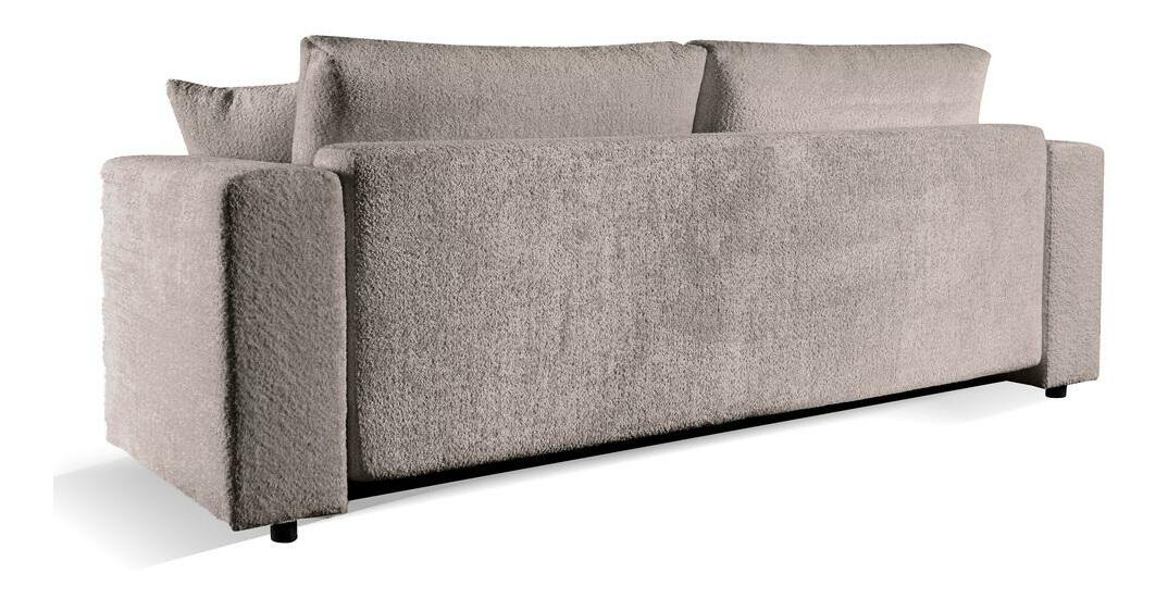 Canapea trei locuri Frasco (bej + negru)