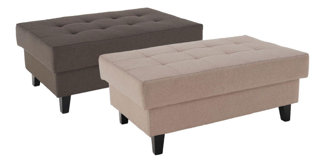 Taburetka Alain 1 (tmavohnedá + čierna)