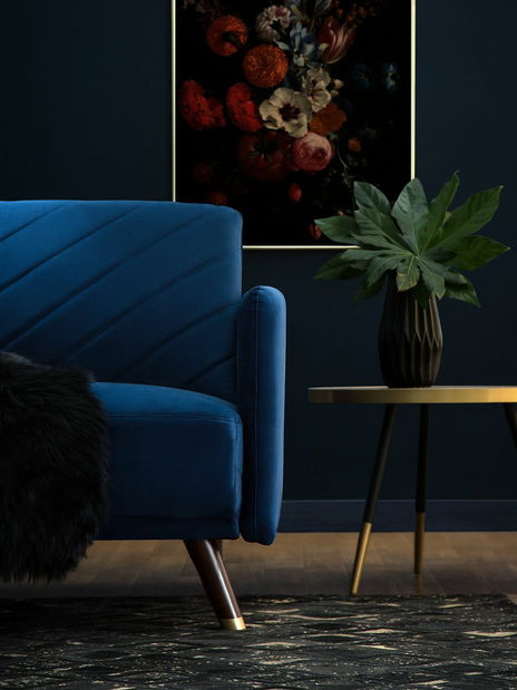 Pohovka trojsedačka Skagen (modrá)