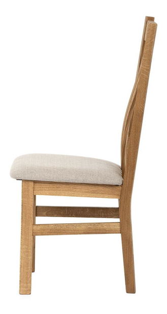 Blagovaonska stolica Cardenal (hrast + krem)