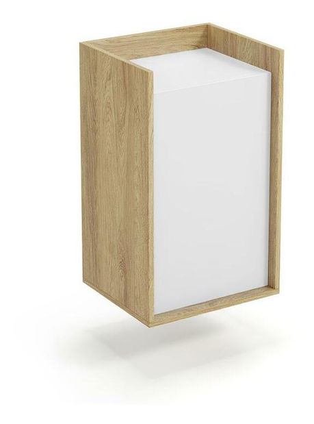 Ormarić Mozelle 1D (hikor + bijela)