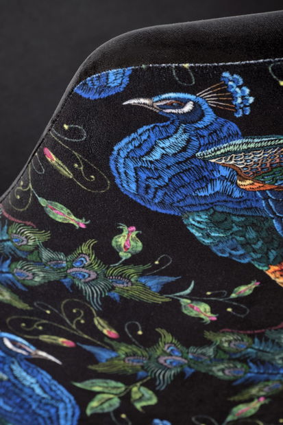 Jedálenská stolička Edo (čierna)