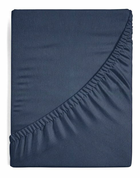 Prestieradlo 160x200 cm Jera (modrá) (1 ks)