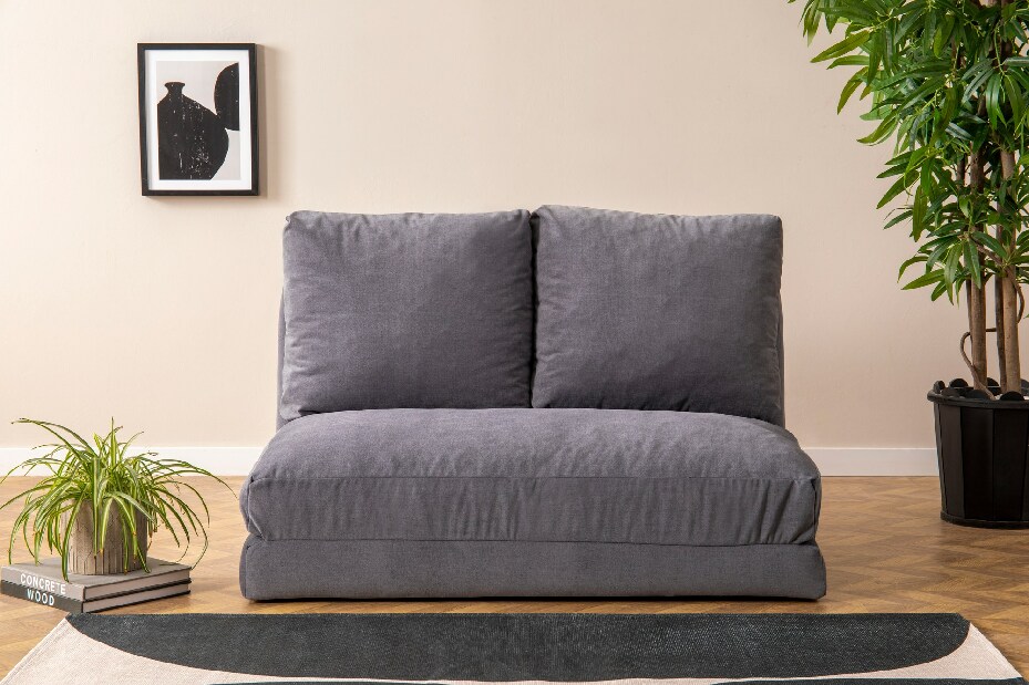 Sofa futon Tilda (siva)