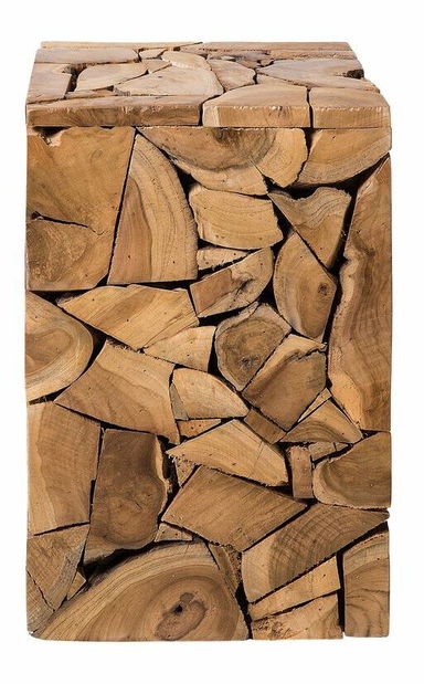 Stolík Nutson (svetlé drevo)