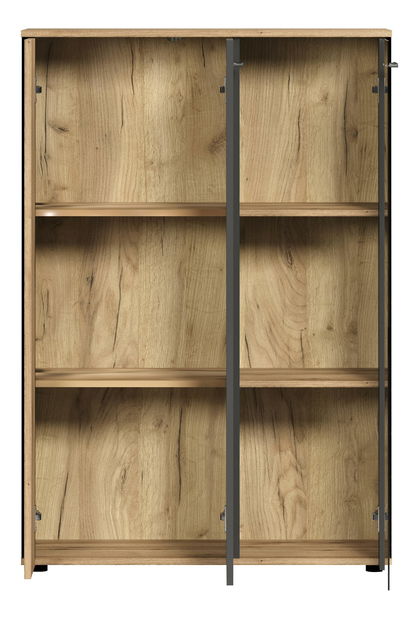 Vitrina Esferas 3 (grafit + hrast evoke) 