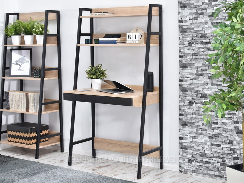 Masă PC Boge B (stejar + negru)