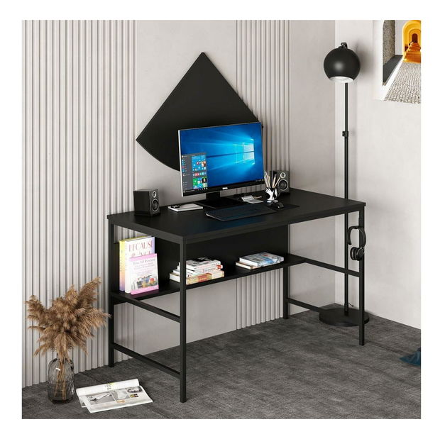 PC asztal Grana 1 (fekete)