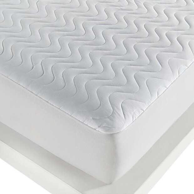 Matracvédő 160 x 200 cm + 30 cm Quiztec Fa (fehér)