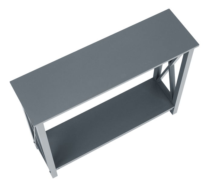 Konzolový stolík Sean (tmavosivá)