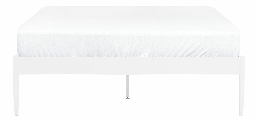 Manželská posteľ 140 cm Victoire (biela) (s roštom)