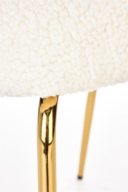 Étkezőszék Krishna (krém + arany)