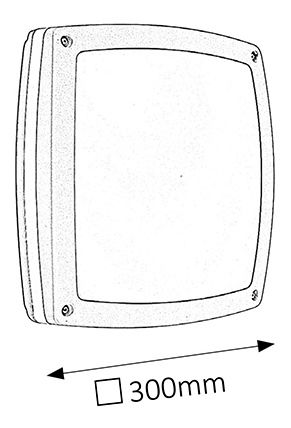 Kültéri lámpa Saba 8188 (ezüst)