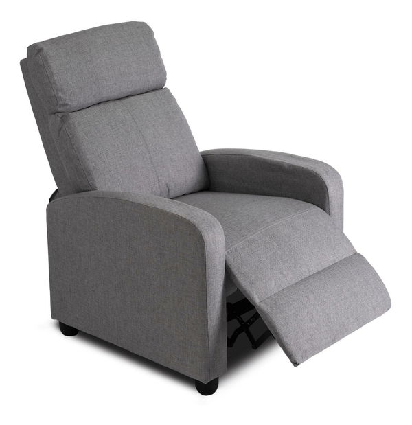 Polohovacie kreslo Dominaba (sivá) 