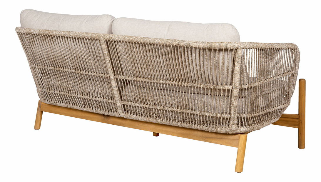 Lavička Taleria 2 (hnedá + béžová)