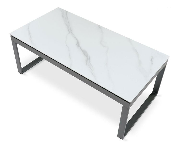 Măsuță cafea Aplasticas (marmură alb)