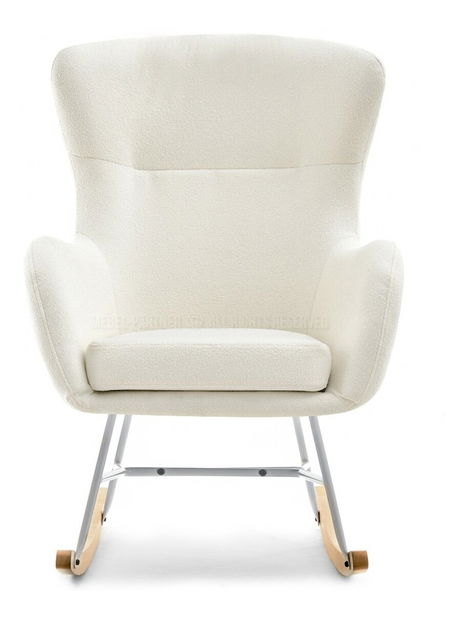 Fotel Nesia (fehér + fekete)