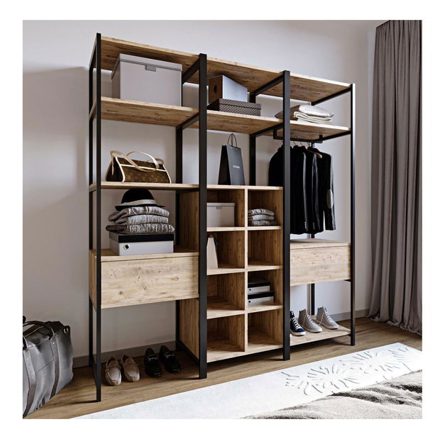 Regál Torino (tölgy) *kiárusítás