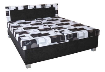 Bračni krevet 160 cm Marry (s pjenastim madracem)