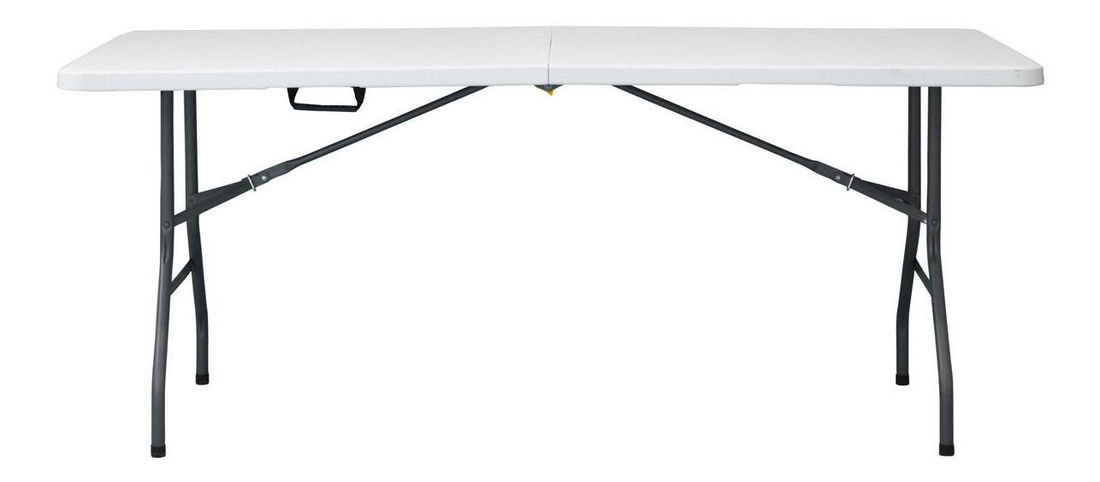 Kempingový stôl Asuma (biela) (pre 8 osôb)