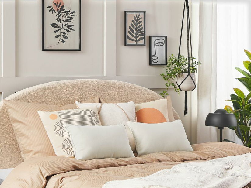 Set 2 buc perne decorative 30 x 50 cm Helikop (alb)