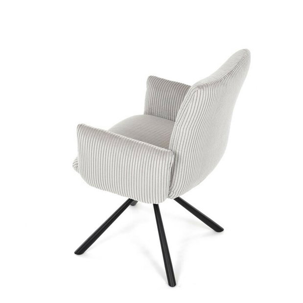 Jedálenská stolička Daston (krémová)