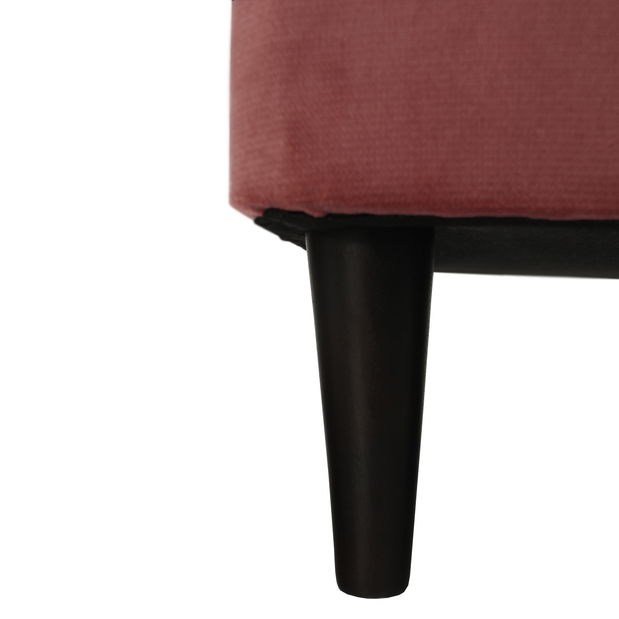 Taburetka Rytu (ružová + orech)