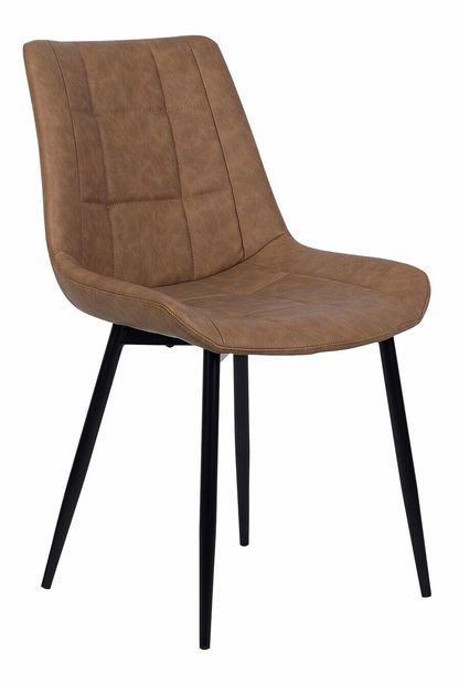 Set 2 buc. scaune pentru sufragerie Morose (maro auriu)