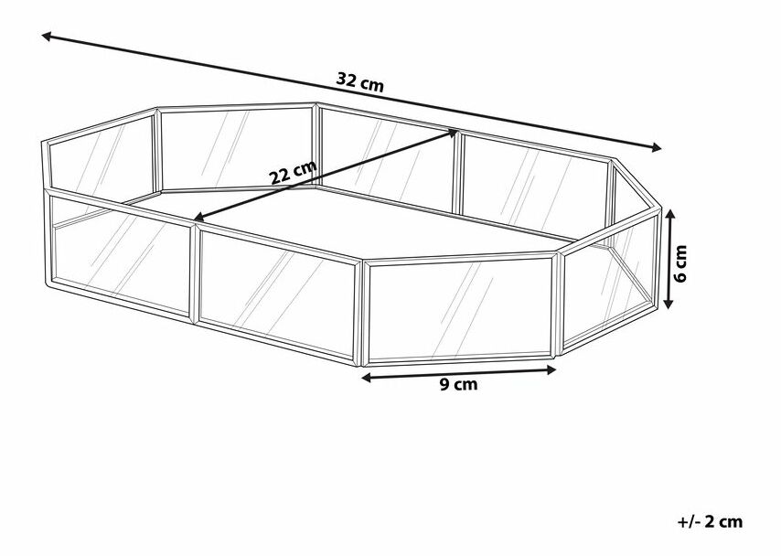 Tavă Chaza (transparent)