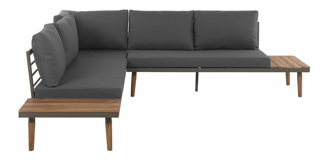 Záhradná sedacia súprava Core (sivá)