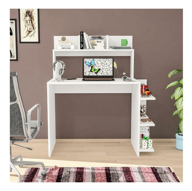 PC asztal Disevo 7 (fehér) 