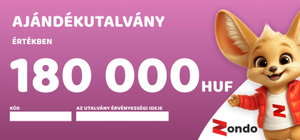 Ajándékutalvány 180000 HUF értékben