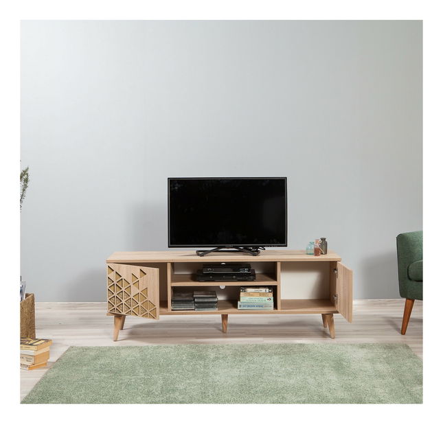 Masă TV/Dulap Thalia 120 (Stejar sonoma)